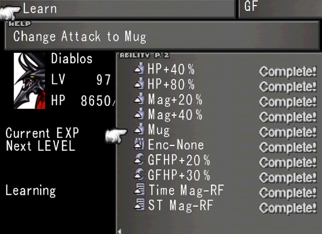 equipping junction from gf diable